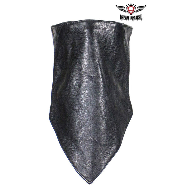 Leather Triangle Mask W/ Muffler