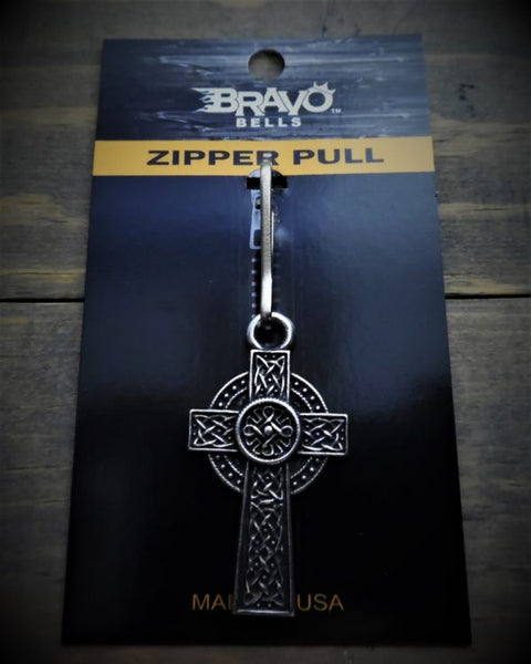 Celtic Cross Zipper Pull