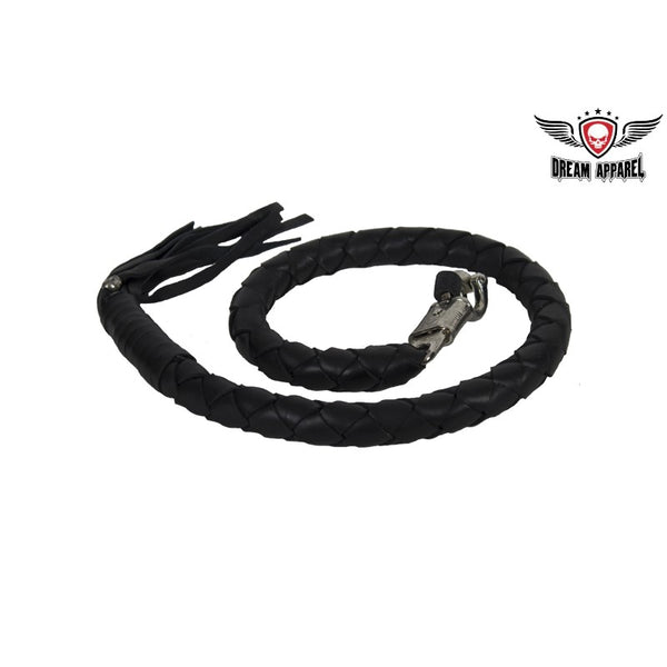 Biker Black Get Back Whip For Motorcycles
