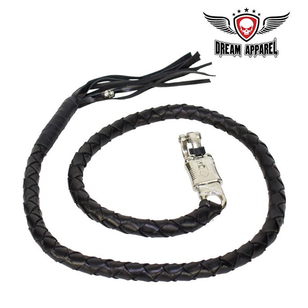 Biker Black Get Back Whip For Motorcycles