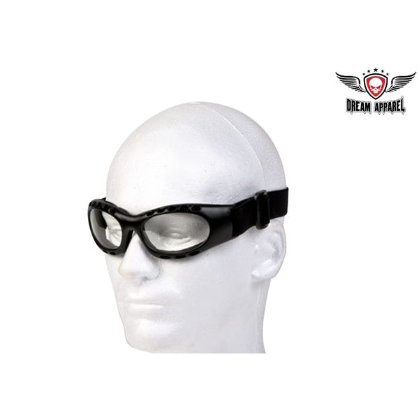 Great goggles with clear lenses can be yours at an amazing low price.