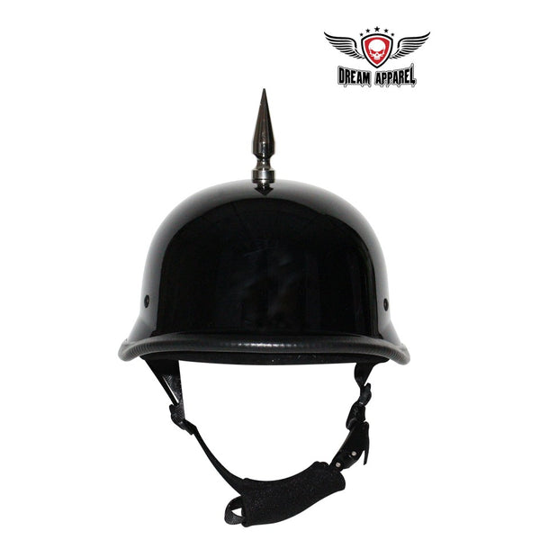 1 Spike German Shiny Novelty Helmet