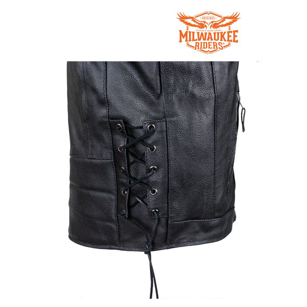 Mens Racer Jacket With Gun Pockets By Milwaukee Riders®
