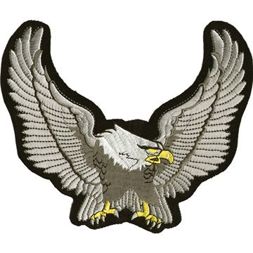 Silver Eagle with Wingspan Patch