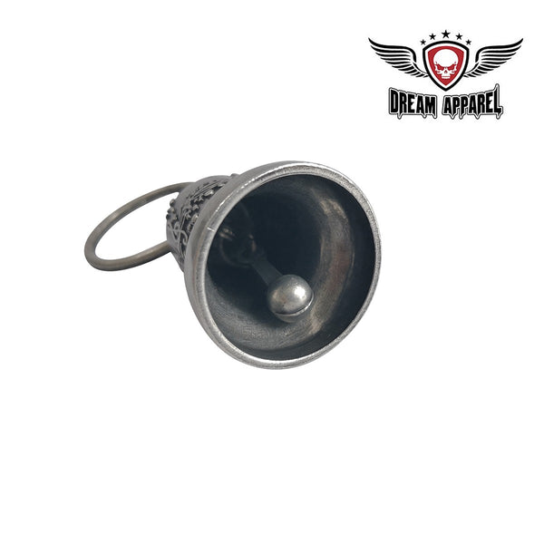 Musical Notes Gun Metal Gargoyle Bell W/ Carrier Bag