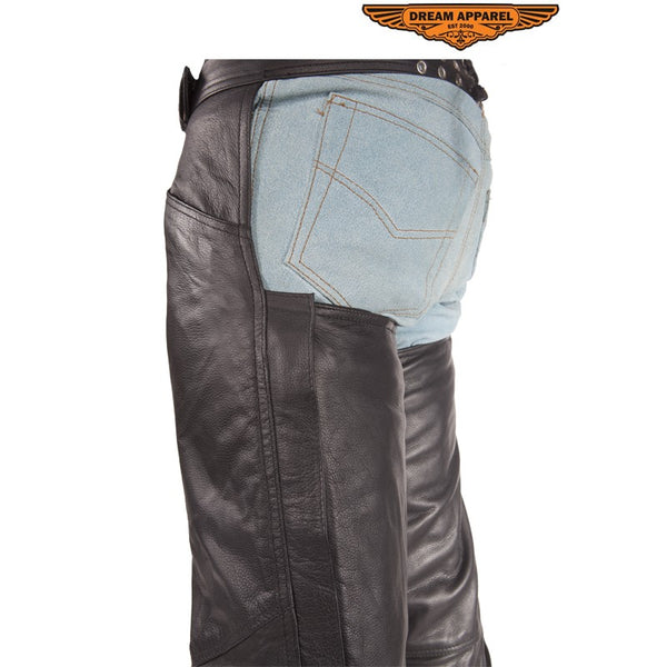 Naked Cowhide Leather Chaps