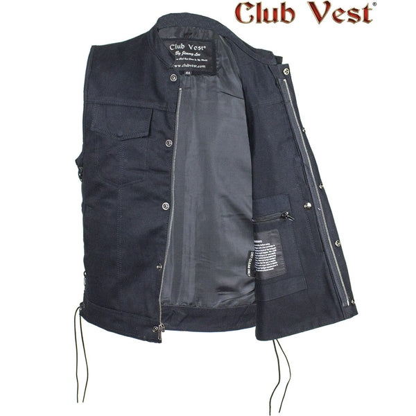 Men's Denim Gun Pocket Vest by Club Vest