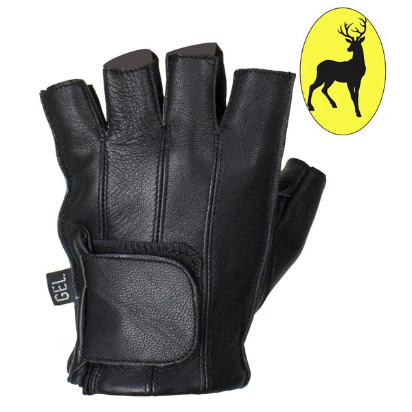 Fingerless Deer Skin Gloves