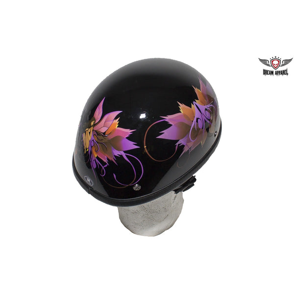 Motorcycle Novelty Helmet With Fairy Design