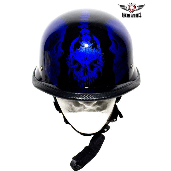 Blue Skull Novelty Helmet