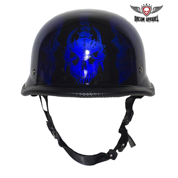 Blue Skull Novelty Helmet