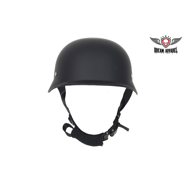 Basic Flat Black German Novelty Helmet
