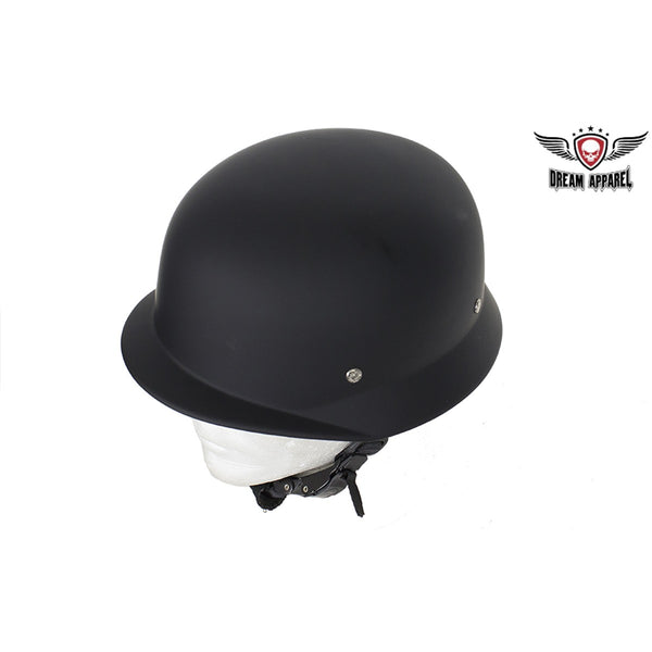 Basic Flat Black German Novelty Helmet
