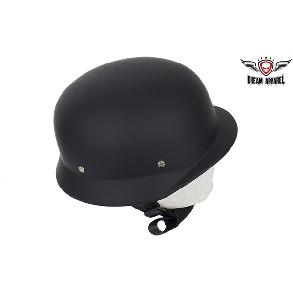 Basic Flat Black German Novelty Helmet