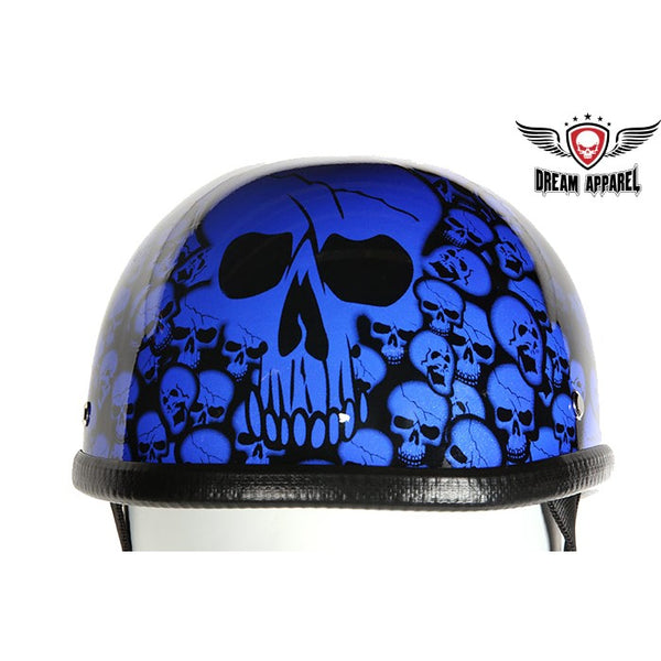 Eagle Novelty Boneyard Motorcycle Helmet