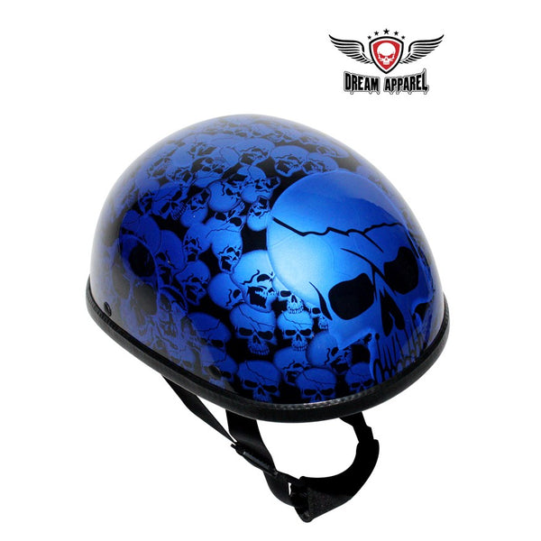Eagle Novelty Boneyard Motorcycle Helmet