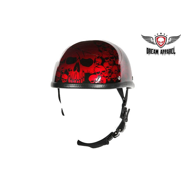 Eagle Novelty Boneyard Motorcycle Helmet