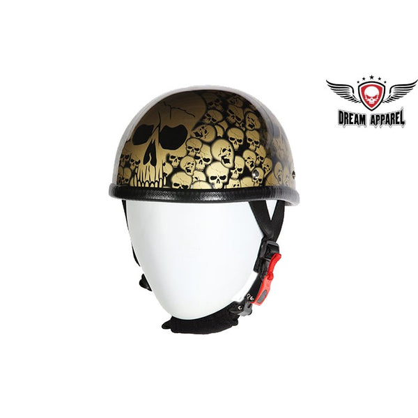 Eagle Novelty Boneyard Motorcycle Helmet