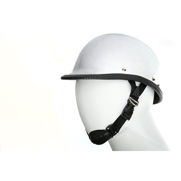 Chrome Jockey / Hawk Novelty Motorcycle Helmet