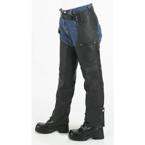 Kids Leather Chaps With Front Pockets