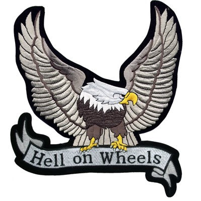 Silver Eagle "Hell on Wheels" Patch