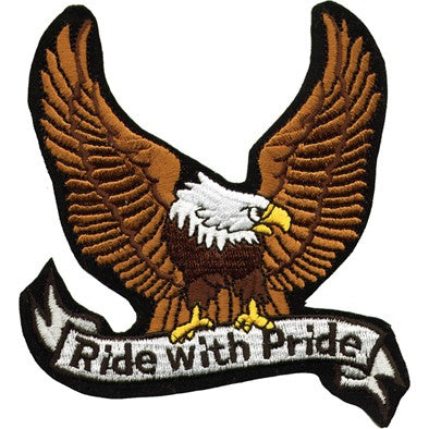 Eagle "Ride with Pride" Motorcycle Patch