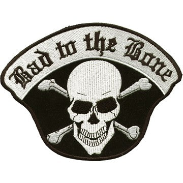 Bad to the Bone Skull Patch