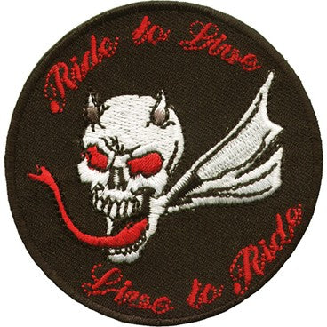 Ride to Live, Live to Ride Patch