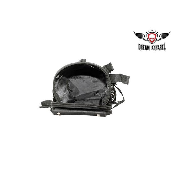 Round Motorcycle Sissy Bar Duffel Bag