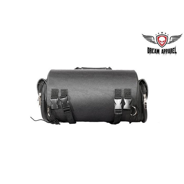 Round Motorcycle Sissy Bar Duffle Bag