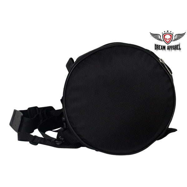 Black Triple Compartment Sissybar Bag