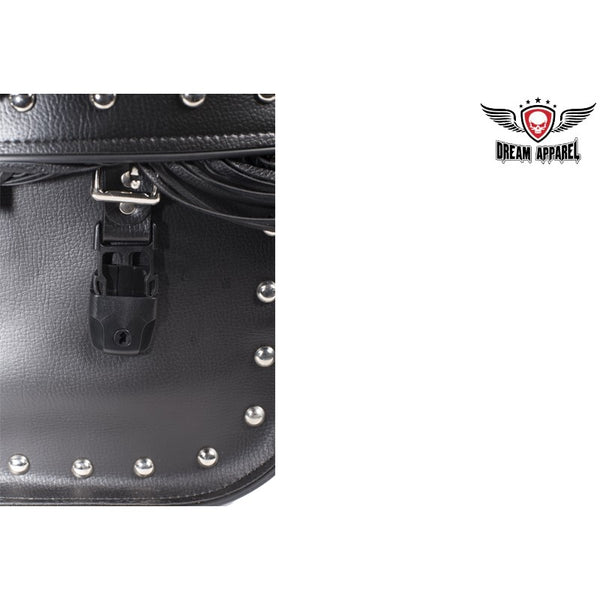 PVC Motorcycle Saddlebag With Lock