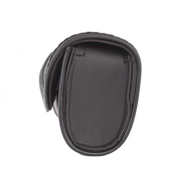 Motorcycle Leather Windshield Bag With Braid