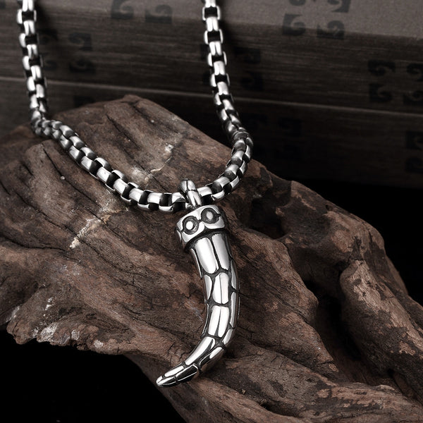 Sabretooth's Stainless Steel Necklace